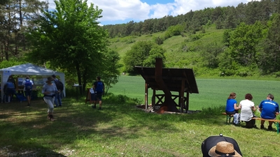 Stop am Kalkbrennofen