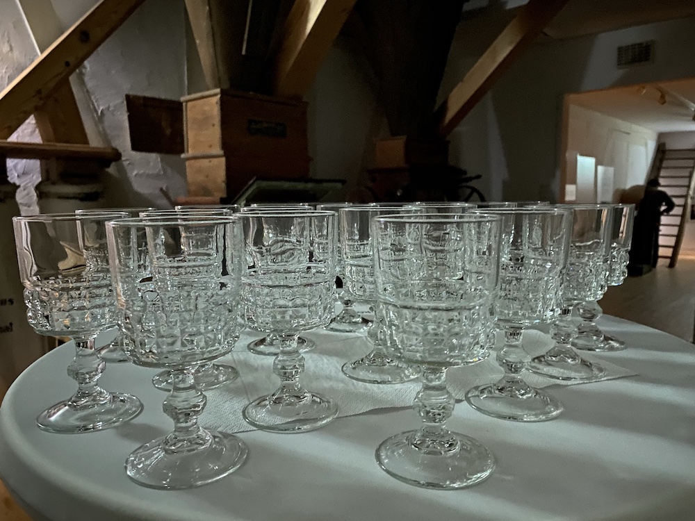 GlasWandeln geschliffene Gläser kl