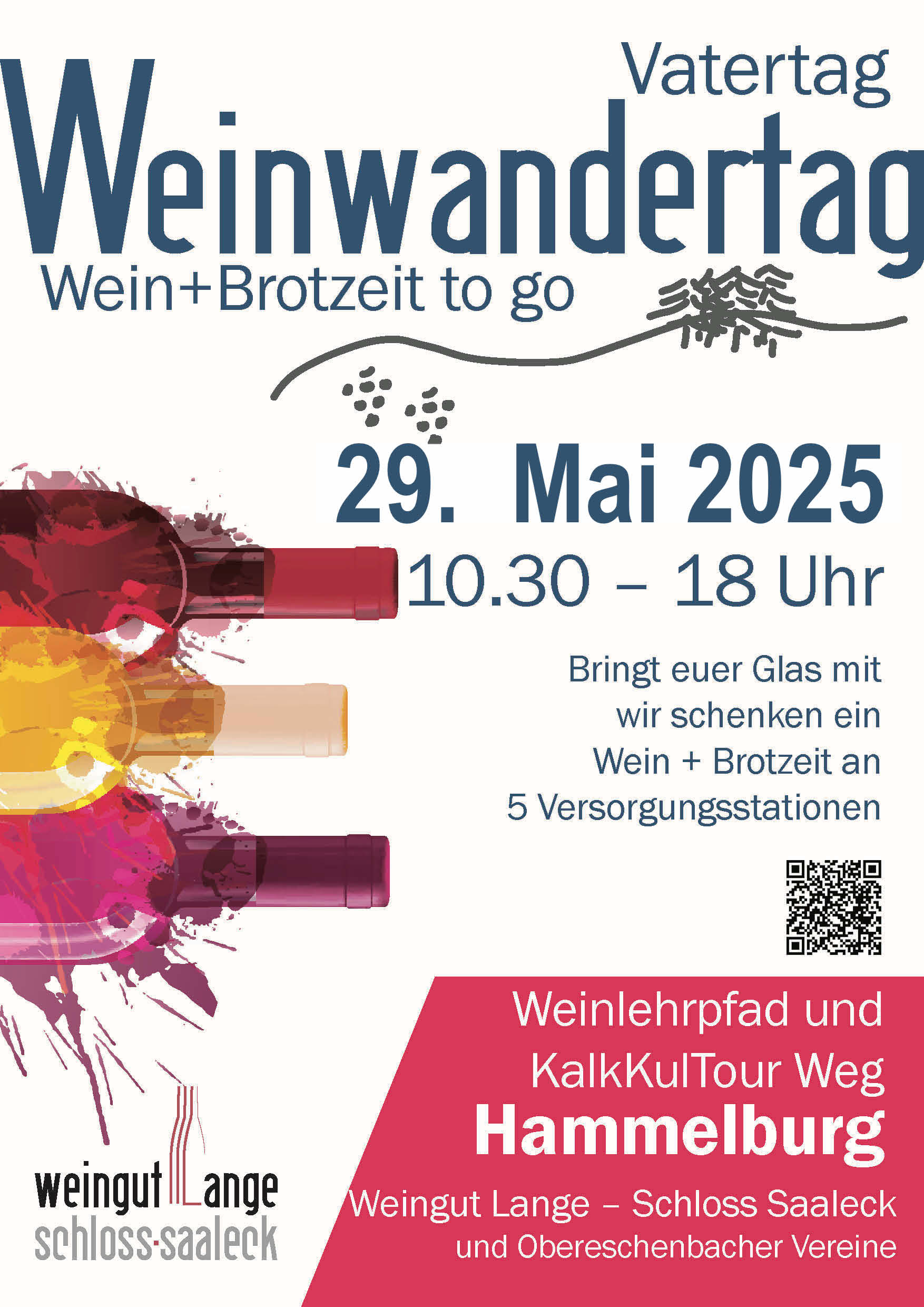 Weinwandern 2024 Plakat 